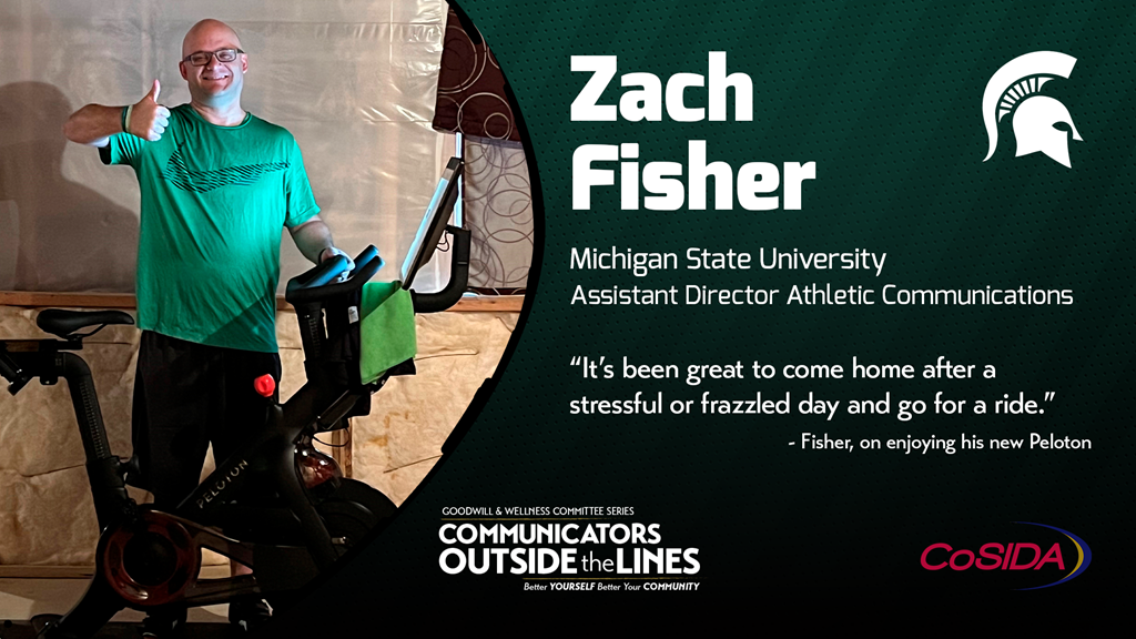 Communicators Outside the Lines Feature: Zach Fisher